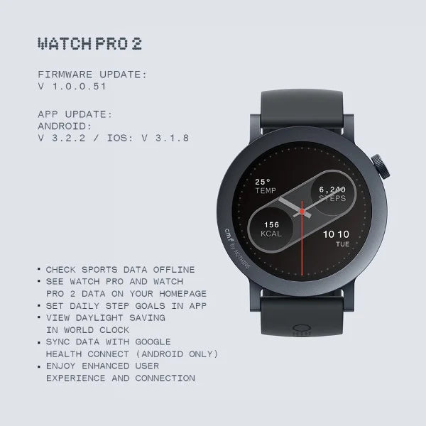 CMF Watch Pro 2 Smartwatch CMF Watch Pro 2 Smartwatch